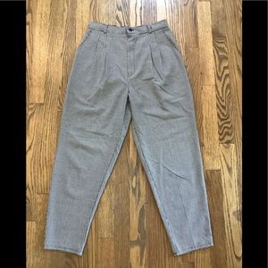 Houndstooth print trouser